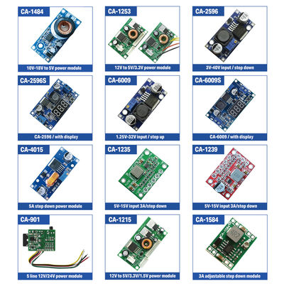 Standart Montaj Tipi 10-18V güç kaynağı PCB devre kartı için DC-DC Step-Down Modülü