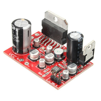 38W + 38W çıkış gücü ve DC9-17.5V güç kaynağı olan kompakt 50mm * 33mm Amplifier Board