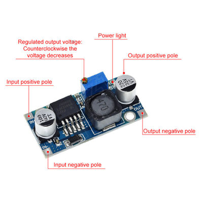 Düzenlenebilir Voltaj Düzenleyicisi LM2596S, Step Down Güç Tedarikçesi için DC-DC Değiştiricisi