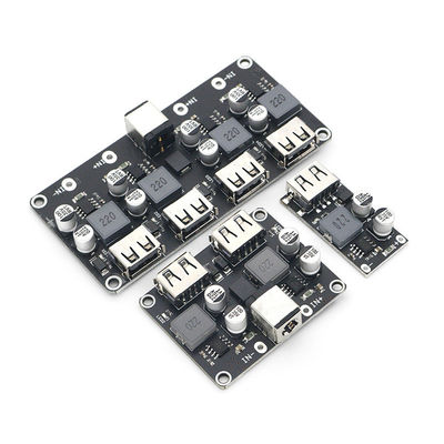 Boost Converter Board Çift USB Step Down Güç kaynağı modülü QC3.0 QC2.0 6-32V 9V 12V 24V