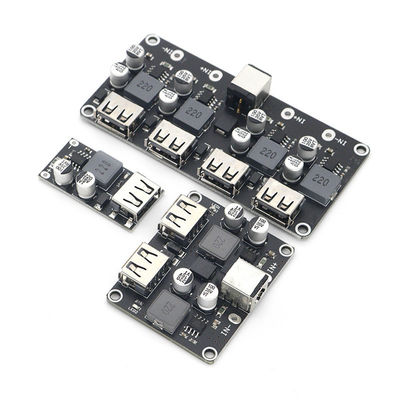 Boost Converter Board Çift USB Step Down Güç kaynağı modülü QC3.0 QC2.0 6-32V 9V 12V 24V