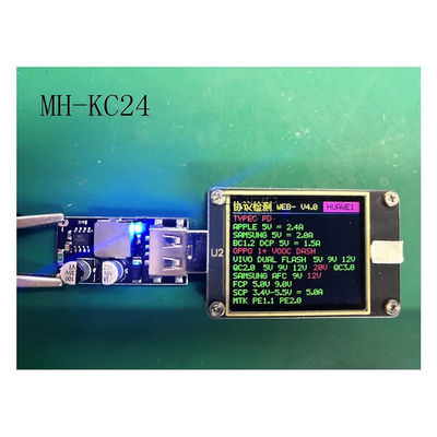 Boost Converter Board Çift USB Step Down Güç kaynağı modülü QC3.0 QC2.0 6-32V 9V 12V 24V