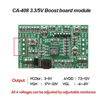 Image Creatall CA-408 Entegre LCD TCON Board 5v DC-DC Buck Boost Modülü 4 Ayarlanabilir LED TV Güç kaynağı ile VGL VGH VCOM.AVDD