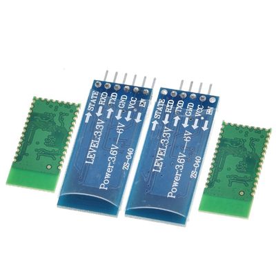 Kablosuz Bluetooth Modülü HC-05 HC-06 RF Alıcı-Verici, 2.4G Frekanslı 3.3V TTL Seviyesi ve 10 Metre Aralığı UART Dönüştürücü