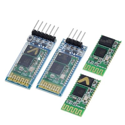 Kablosuz Bluetooth Modülü HC-05 HC-06 RF Alıcı-Verici, 2.4G Frekanslı 3.3V TTL Seviyesi ve 10 Metre Aralığı UART Dönüştürücü