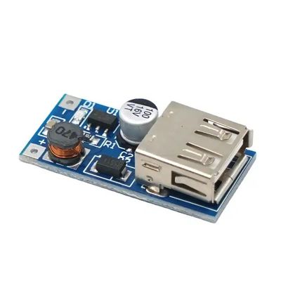 Tek hücreli pil Step-up güç kaynağı modülü 5V 600MA şarj cihazı DC-DC Boost dönüştürücü