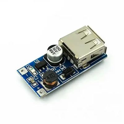 Tek hücreli pil Step-up güç kaynağı modülü 5V 600MA şarj cihazı DC-DC Boost dönüştürücü