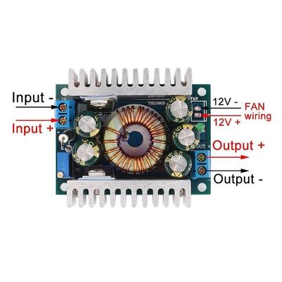 DC-DC 5-40V'den 1.2-36V'ye 8A/100W 12A Araç Step Down Buck Değiştiricisi için Maksimum Voltaj Düzenleyicisi