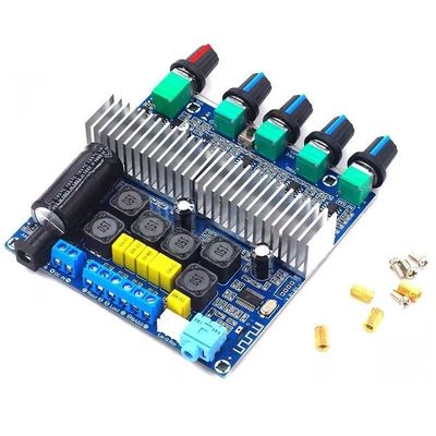 CA-3169B Yüksek Kaliteli Ses ve Kompakt 100x75x30mm Tasarımlı 2.1 Kanal Ses Güç Amplifikatörü Kartı