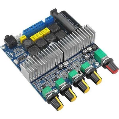 CA-3169B Yüksek Kaliteli Ses ve Kompakt 100x75x30mm Tasarımlı 2.1 Kanal Ses Güç Amplifikatörü Kartı