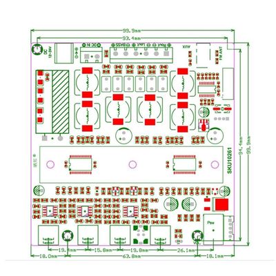 CA-3169B Yüksek Kaliteli Ses ve Kompakt 100x75x30mm Tasarımlı 2.1 Kanal Ses Güç Amplifikatörü Kartı