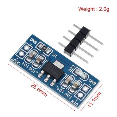 1.5V 1.8V 2.5V 3.3V güç kaynağı uygulamaları için AMS1117 3.3V Modül IC'leri
