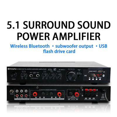 2 Mikrofon Girişi ve LDZS 5.1 Kanal Stereo Karıştırıcı ile KTV Ev Tiyatrosu Sistemi Profesyonel Amplifier Board