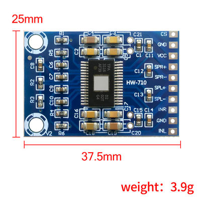 Ev Amplifier TPA3116D2 Ses Kartı DC 12V-24V 2x50W Çift Kanal Mini Dijital Amplifier D Sınıfı