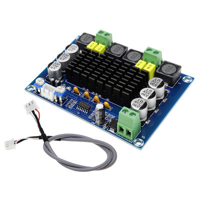 Yüksek Güçlü Dijital Ses Güçlendirici Kartı TPA3116D2 DC 12V 24V 120W*2 için Amplifier Ses Kartı
