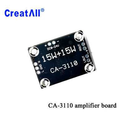 2x15W Stereo D Sınıfı Sınıf 8-24V Yüksek Güçlü TPA3110 Amplifier Ses Kartosu Özel Kalıp