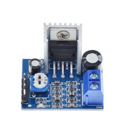 18W Çıkışlı ve Ayarlanabilir Ses Seviyesine Sahip 6-12V TDA2030 Ses Amplifikatörü Kart Modülü