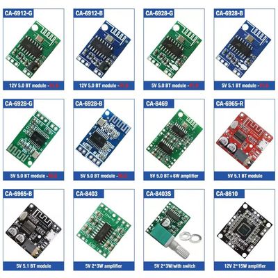 Yüksek Güçlü Ses Tonu Kontrol Paneli TPA3116D2 12-24v fonksiyonu ile Dijital Güçlendirici