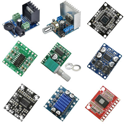 TDA7297 15W+15W Çıkışlı ve Gürültüsüz Tasarıma Sahip 12V Çift Kanallı Güç Amplifikatörü Kartı