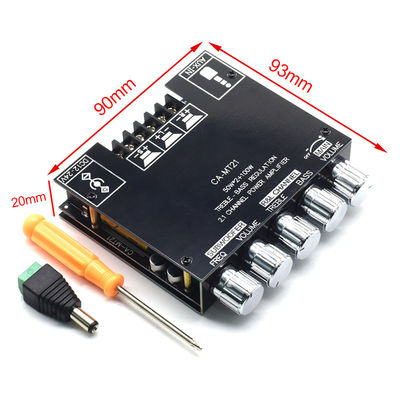 CA-MT21 2.1 Kanal BT 5.0 Subwoofer Amplifier Board 2*50W+100W 12-24V AMP+BT