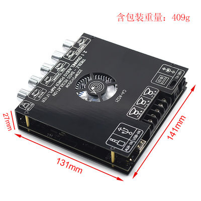 CA-AS21 2.1 Kanal BT Subwoofer Amplifier Ses Kartı 2*220W+350W 12-24V AMP