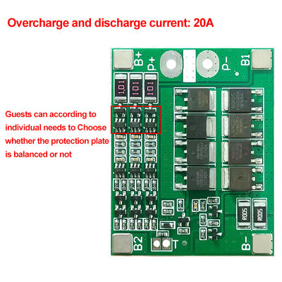 CA-3S-25A-B-T Li-Ion 18650 BMS PCM Pil Koruma Kartı BMS PCM Li-Ion Lipo Pil Hücre Paketi Modülü DIY