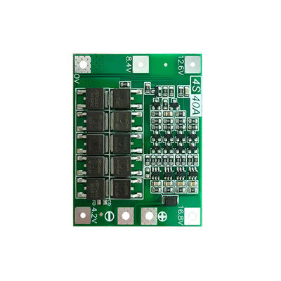 CA-4S-40A Li-Ion Pil Şarj Aracı Lipo Hücre Modülü PCB BMS Koruma Kartı Boru Motoru 12.6V Denge ile