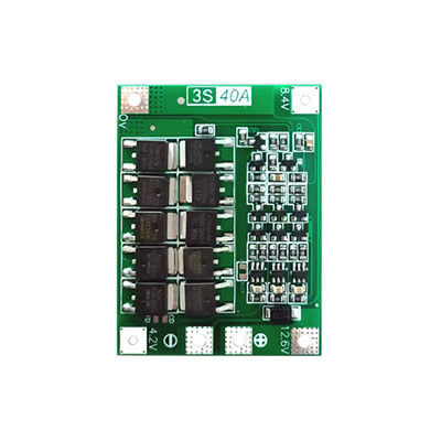 CA-3S-40A Li-Ion Lityum Pil Şarj Aracı Lipo Hücre Modülü PCB BMS Koruma Kartı Boru Motoru 12.6V Denge ile
