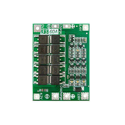 CA-3S-60A Li-Ion Lityum Pil Şarj Aracı Lipo Hücre Modülü PCB BMS Koruma Tablosu Drill Motoru 12.6V Denge ile