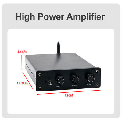 100W*2+200W Ev Ses Gücü Amplifikatörü Bluetooth 5.0 ve 2.1 Kanal Mini HiFi Stereo Sınıf D Dijital Amp