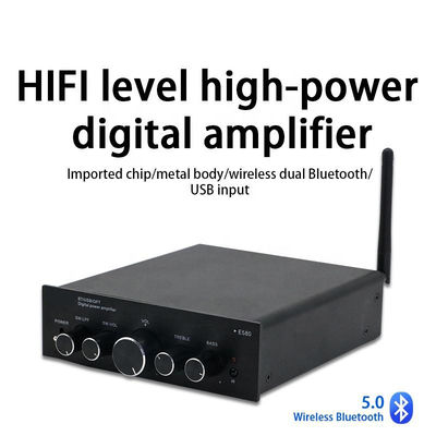 2.1 Kanal 100W Çıkış Gücü Kablosuz Bluetooth Dijital Ses Ev Ses için HIFI Güç Amplifikatörü