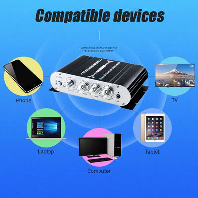 2.1 Kanal 12V Amplifier Board Subwoofer Ev Gücü Amplifier De Potencia Hi-Fi Dijital Şarj edilebilir Amplifier