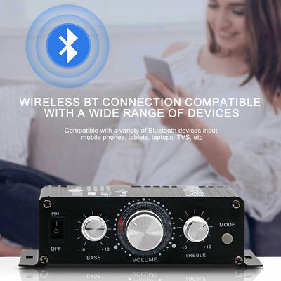 AK-270 12V 30W + 30W 2.0 Kanal Ev Tiyatrosu için Bluetooth Güç Güçlendirici