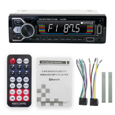 Evrensel 60Wx4 Araba Radyoları Stereo MP3 Oynatıcı FM Alıcı Radyo Stereo Sesli Müzik Dash AUX Girişi ile USB/SD