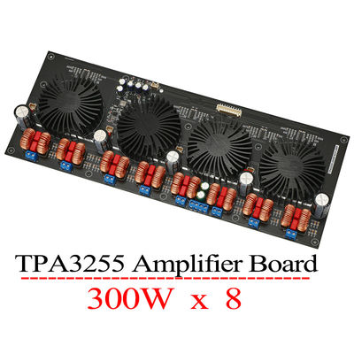 TPA3255 8 kanallı 300W Dijital Güç Amplifier Board DIY Ev Tiyatrosu için Yüksek Verimlilik D Sınıfı Ses Amplifier