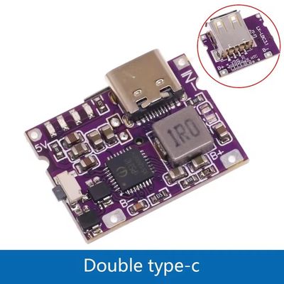 IP5310 Step-Up Power Module Type-C USB Boost Converter 5V 4.2V 3A Lityum pil şarj tablosu LED göstergesi ile