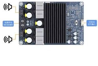TPA3255 2x300W Yüksek Güçlü Çift Kanallı Stereo Ses Güçlendirici Dijital Güç Güçlendirici Kart