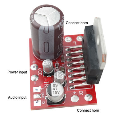 TDA7379 Stereo Güç Amplifikatörü Modülü Çift Kanallı DC9V-17.5V 38W+38W Amplifikatör Ses Kartı