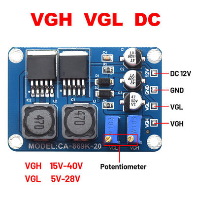 CA-869K Vgh Vgl DC Onarım Modülü Yönetim Kurulu Dönüştürücü Tcon Voltaj Değişikliği Düzenleyici Değiştir Led LCD Tv Panel Onarım Aracı