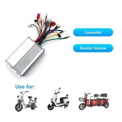 48V 60V 72V 350W 500W 1000W Elektrikli Motosiklet Denetleyicisi E Riksha için fırçasız DC Motor Denetleyicisi