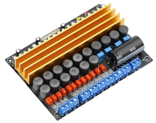 DC Adaptörü TPA3116 7.1 8 Kanal 100W 100W 6*50W D Sınıfı Dijital Güç Güçlendirici Dörtkanlılar için LED Aydınlatma Işık Yok