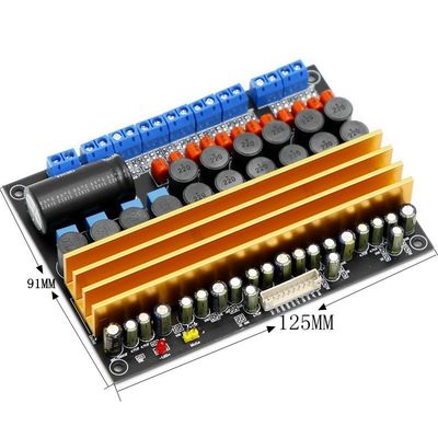 TPA3116 Seslendiriciler için 8 Kanal Dijital Güç Amplifier Board 100W+100W+6*50W D Sınıfı DC18V-24V