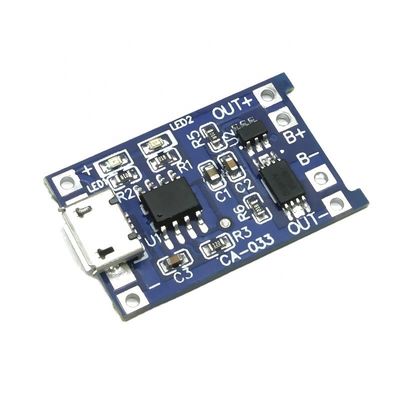 CA-033 Çift fonksiyonlu Micro Type-c USB 5V Şarj Kartı 1A Li-ion Lityum Pil Şarj Modülü 18650 TP4056 Standart