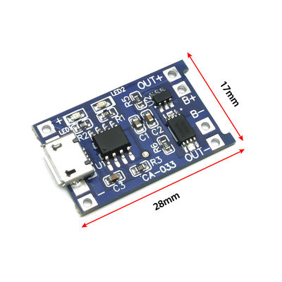 CA-033 Çift fonksiyonlu Micro Type-c USB 5V Şarj Kartı 1A Li-ion Lityum Pil Şarj Modülü 18650 TP4056 Standart