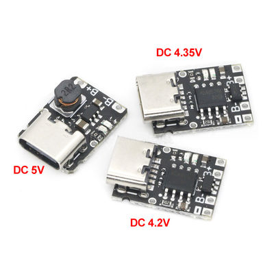 3.7V 4.2V 18650 Lityum Pil Şarjı Güçlendirme Kurulu Koruma Tipi-c İdeal 5V Şarj ve Serbestleme Çözümü