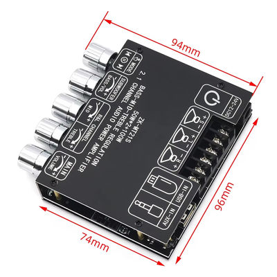 2.1 Kanal Subwoofer AUX 12V 24V Audio Stereo 5.1 Bass Dijital Güç Amplifier Board ZK-MT21S 2x50W DC Adaptörü için 100W