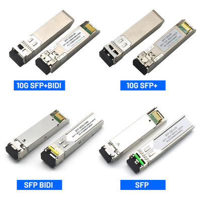 GPON PON 10G DWDM SFP 80KM Modülü 10G Veri Hızı 1310nm FTTH 5G Ağı için Dalga Uzunluğu 80km Uzaklık SM Optik Alıcılar
