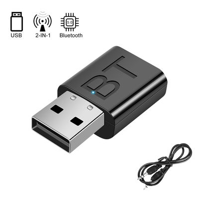 Kablosuz ses akışı için 10m iletim menzili ve çift modlu Bluetooth 5.0 ses adaptörü