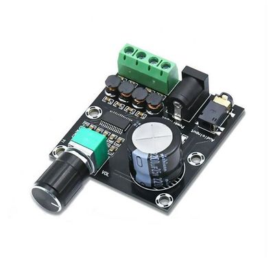 DC8-24V Çift Kanal Ses PAM8610 15W hoparlör için Dijital Güçlü Ses Güçlendirici Kartı