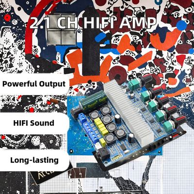 TPA3116D2 2.1 Kanal Amplifikatör Kartı 2x50W+100W Stereo Ses